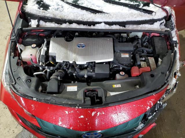 JTDKARFP7K3116439 - 2019 TOYOTA PRIUS PRIM 红色 照片 11