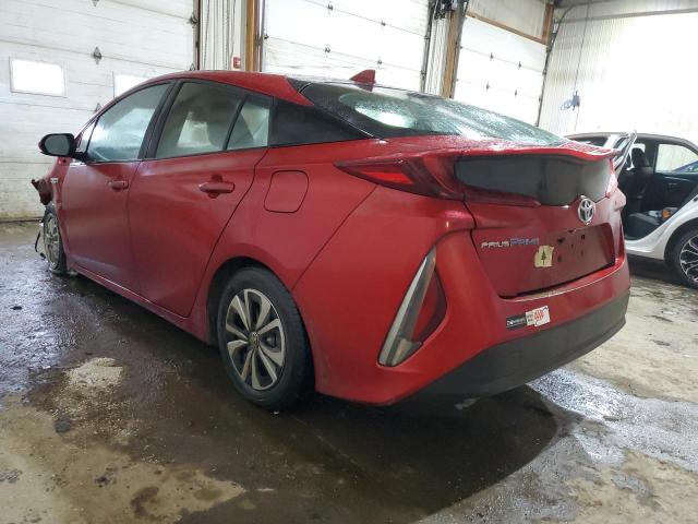 JTDKARFP7K3116439 - 2019 TOYOTA PRIUS PRIM 红色 照片 2
