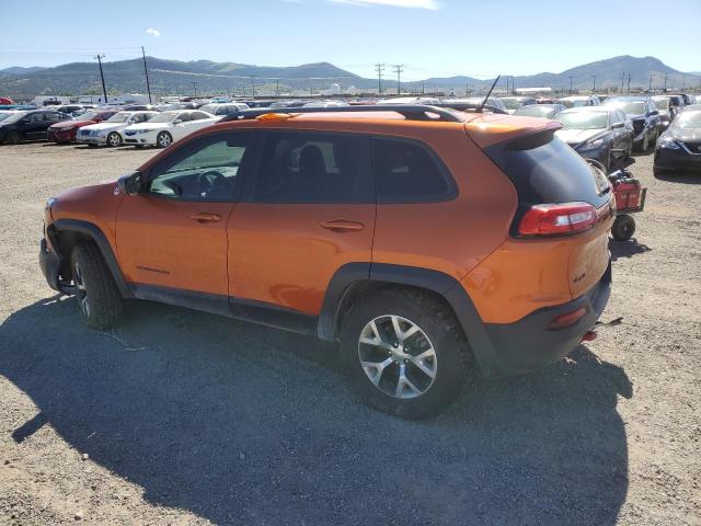 1C4PJMBS5FW521402 - 2015 JEEP CHEROKEE TRAILHAWK ORANGE photo 2