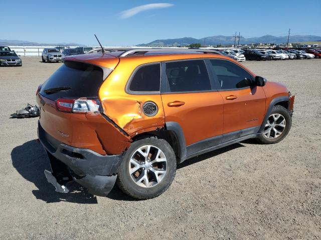 1C4PJMBS5FW521402 - 2015 JEEP CHEROKEE TRAILHAWK ORANGE photo 3