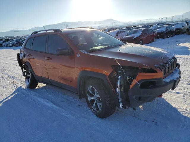1C4PJMBS5FW521402 - 2015 JEEP CHEROKEE TRAILHAWK ORANGE photo 4