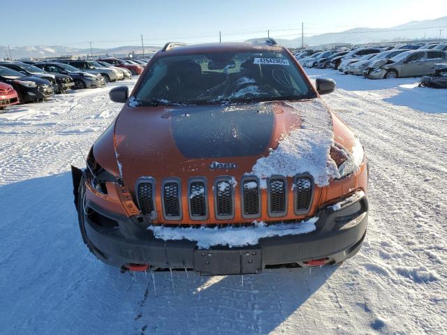 1C4PJMBS5FW521402 - 2015 JEEP CHEROKEE TRAILHAWK ORANGE photo 5