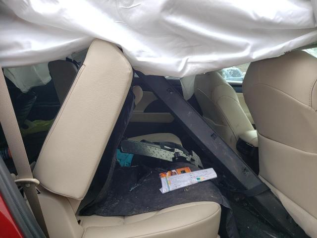 5TDGZRBH4MS073807 - 2021 TOYOTA HIGHLANDER XLE RED photo 11