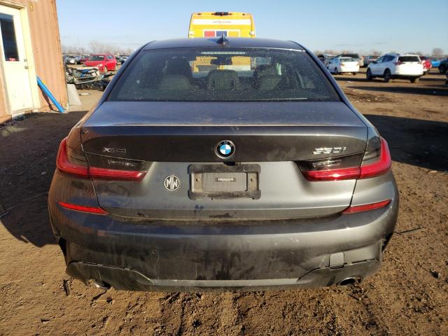 3MW5R7J03L8B43891 - 2020 BMW 330XI CHARCOAL photo 6