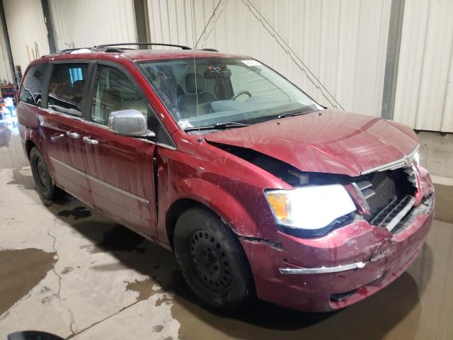 2A4RR6DX3AR394893 - 2010 CHRYSLER TOWN & COU LIMITED BURGUNDY photo 4