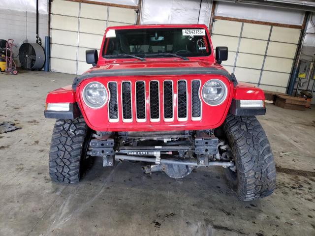 1C6HJTFG2LL123878 - 2020 JEEP GLADIATOR OVERLAND RED photo 5