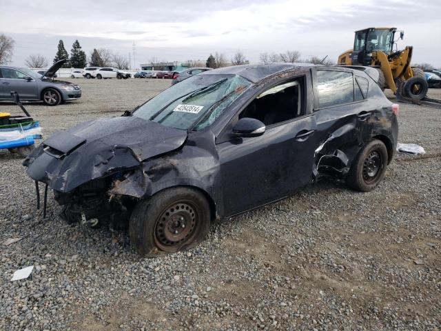 JM1BL1L49D1825300 - 2013 MAZDA SPEED 3 BLACK photo 1