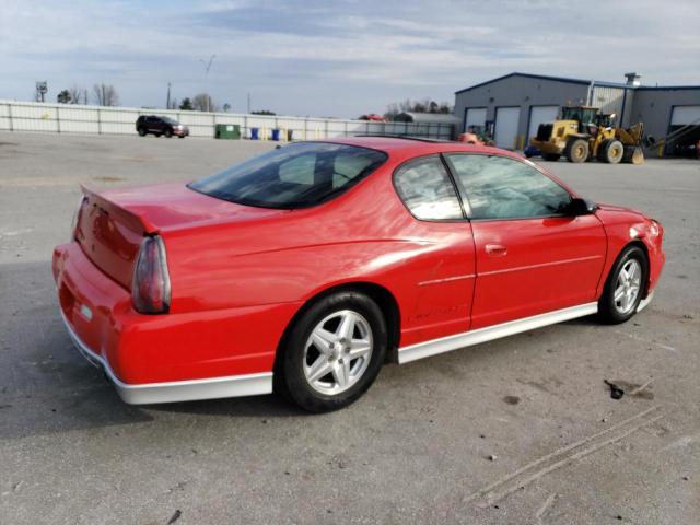 2G1WX15K119156523 - 2001 CHEVROLET MONTE CARL SS RED photo 3