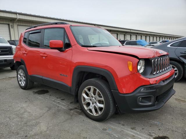 ZACCJBBT5FPB39802 - 2015 JEEP RENEGADE LATITUDE RED photo 4