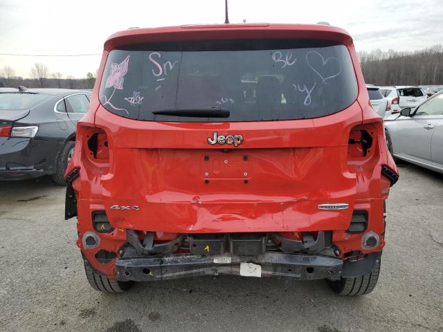 ZACCJBBT5FPB39802 - 2015 JEEP RENEGADE LATITUDE RED photo 6