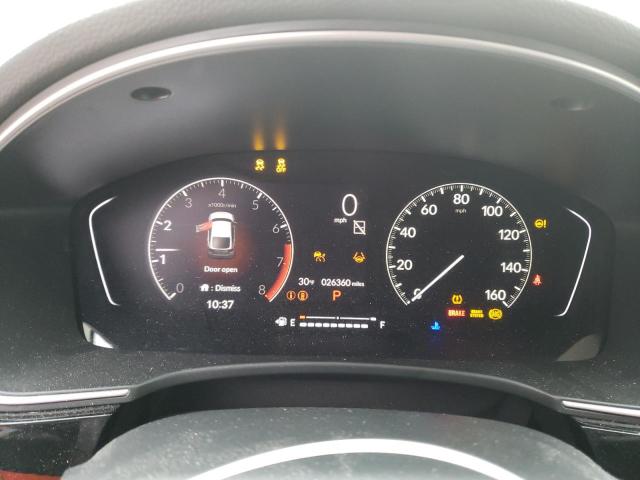 19XFL1H70NE002872 - 2022 HONDA CIVIC EXL ვერცხლისფერი ფოტო 9