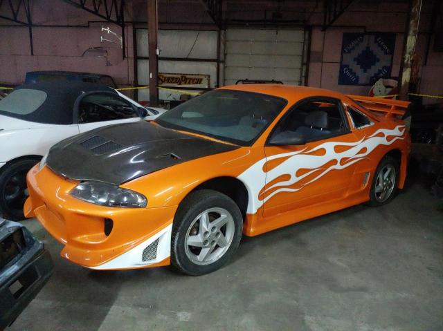 4A3AK34Y7SE039784 - 1995 MITSUBISHI ECLIPSE RS ORANGE photo 2