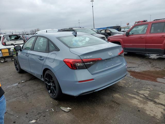 2HGFE2F57NH577493 - 2022 HONDA CIVIC SPORT 青绿色 照片 2