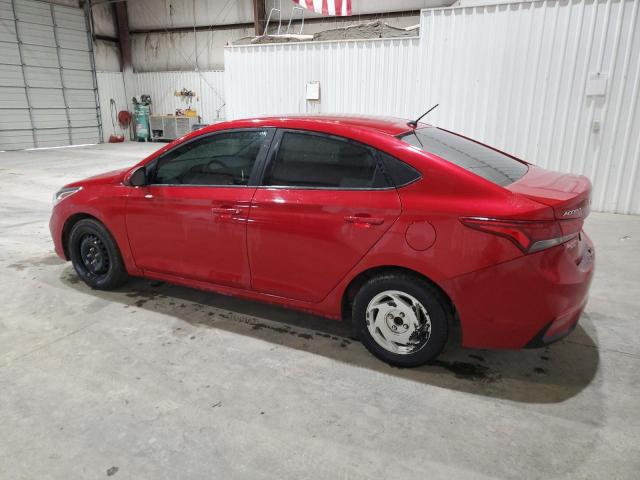 3KPC24A66NE168323 - 2022 HYUNDAI ACCENT SE 红色 照片 2