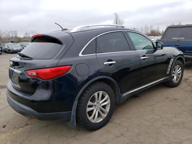 JNRAS18W29M154969 - 2009 INFINITI FX35 BLACK photo 3