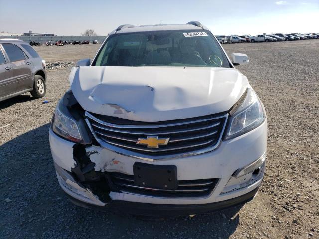 1GNKRJKD6GJ335019 - 2016 CHEVROLET TRAVERSE LTZ WHITE photo 5