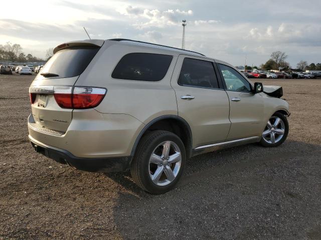 1C4SDHETXCC204662 - 2012 DODGE DURANGO CITADEL BEIGE photo 3