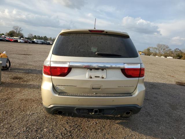 1C4SDHETXCC204662 - 2012 DODGE DURANGO CITADEL BEIGE photo 6