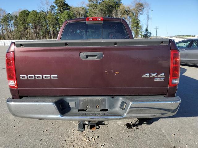 1D7HU18D74J111882 - 2004 DODGE RAM 1500 ST BURGUNDY photo 6