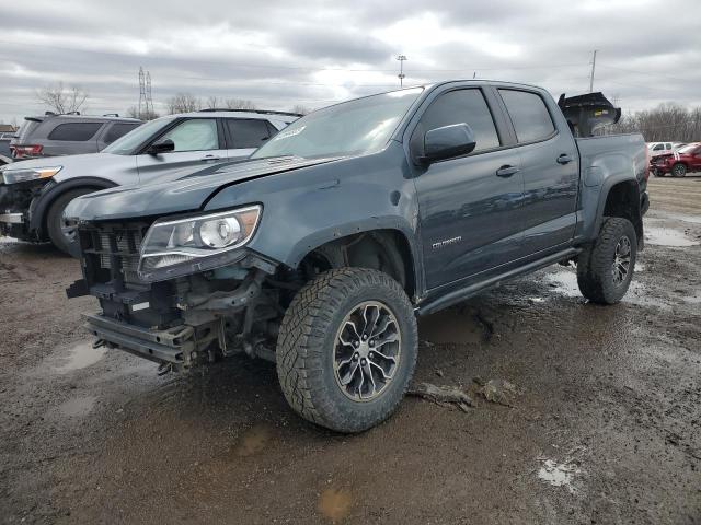 1GCPTEE13K1251130 - 2019 CHEVROLET COLORADO ZR2 BLUE photo 1