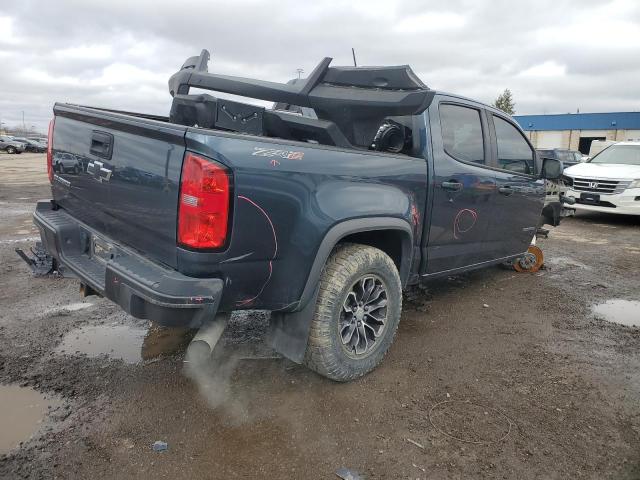 1GCPTEE13K1251130 - 2019 CHEVROLET COLORADO ZR2 BLUE photo 3