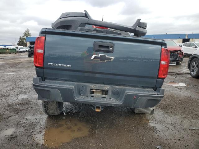 1GCPTEE13K1251130 - 2019 CHEVROLET COLORADO ZR2 BLUE photo 6