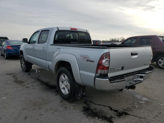 3TMMU52N79M012331 - 2009 TOYOTA TACOMA DOUBLE CAB LONG BED SILVER photo 2