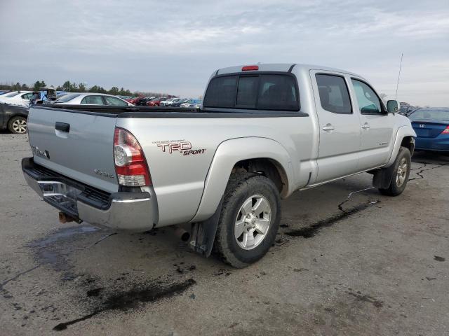 3TMMU52N79M012331 - 2009 TOYOTA TACOMA DOUBLE CAB LONG BED SILVER photo 3