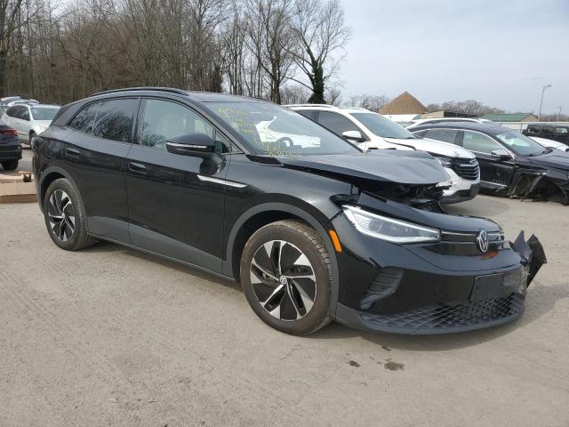 WVGTMPE22NP058352 - 2022 VOLKSWAGEN ID.4 PRO S შავი ფოტო 4