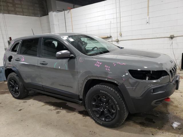 1C4PJMBXXKD391134 - 2019 JEEP CHEROKEE TRAILHAWK ნაცრისფერი ფოტო 4