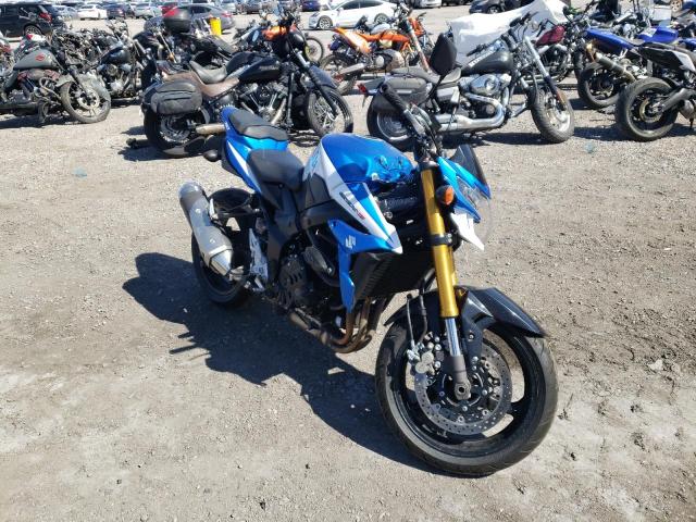 JS1GR7NA5F2101119 - 2015 SUZUKI GSX-S750 BLUE photo 1