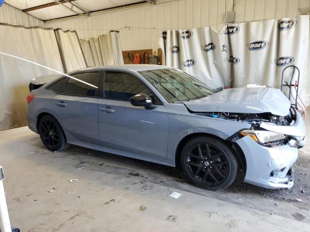 2HGFE2F54PH509218 - 2023 HONDA CIVIC SPORT SILVER photo 4