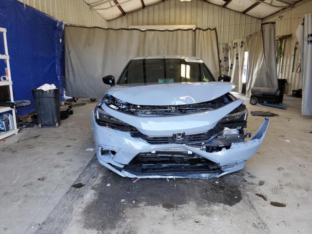 2HGFE2F54PH509218 - 2023 HONDA CIVIC SPORT SILVER photo 5