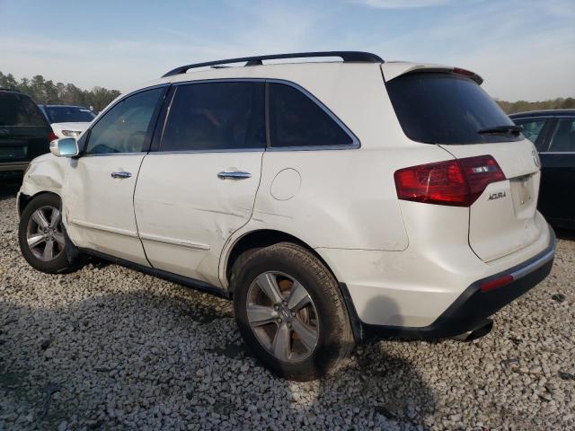 2HNYD2H6XBH532117 - 2011 ACURA MDX TECHNOLOGY WHITE photo 2