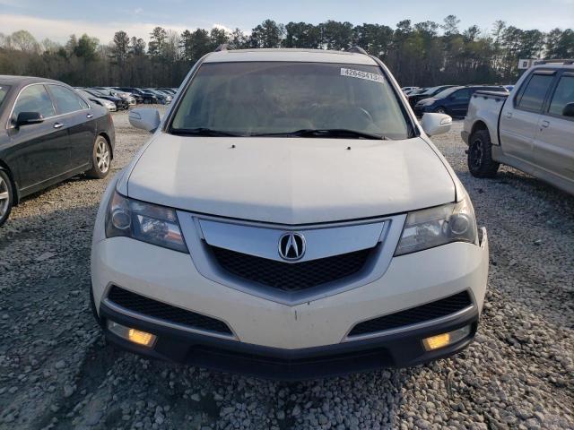 2HNYD2H6XBH532117 - 2011 ACURA MDX TECHNOLOGY WHITE photo 5