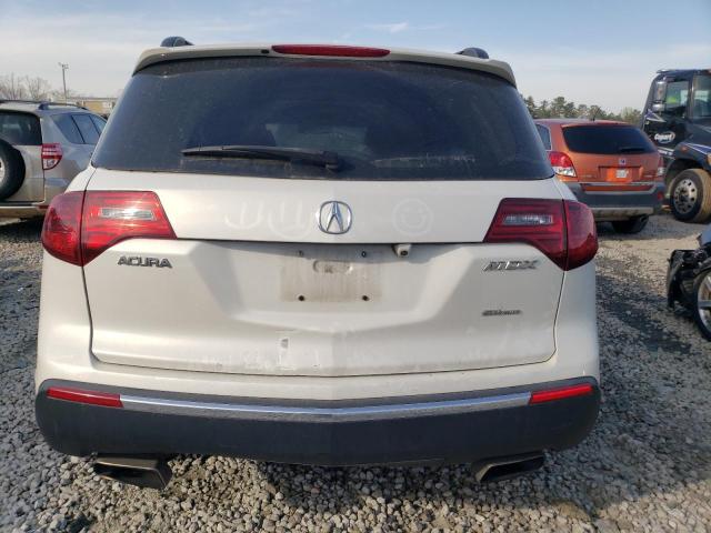 2HNYD2H6XBH532117 - 2011 ACURA MDX TECHNOLOGY WHITE photo 6