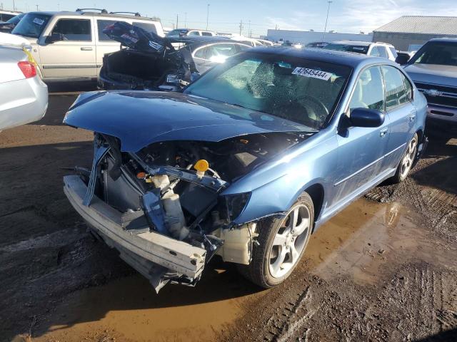 4S3BL616087223163 - 2008 SUBARU LEGACY 2.5I BLUE photo 1