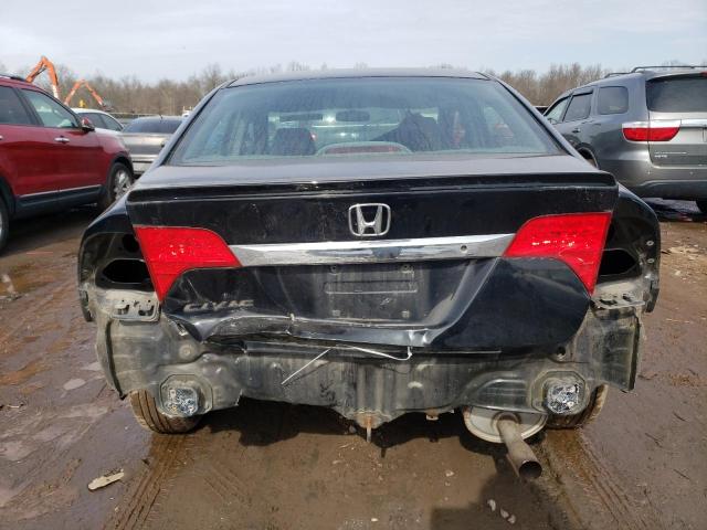 2HGFA16469H109483 - 2009 HONDA CIVIC DX-G BLACK photo 6