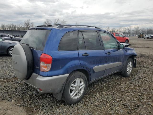 JTEHH20VX36078558 - 2003 TOYOTA RAV4 BLUE photo 3