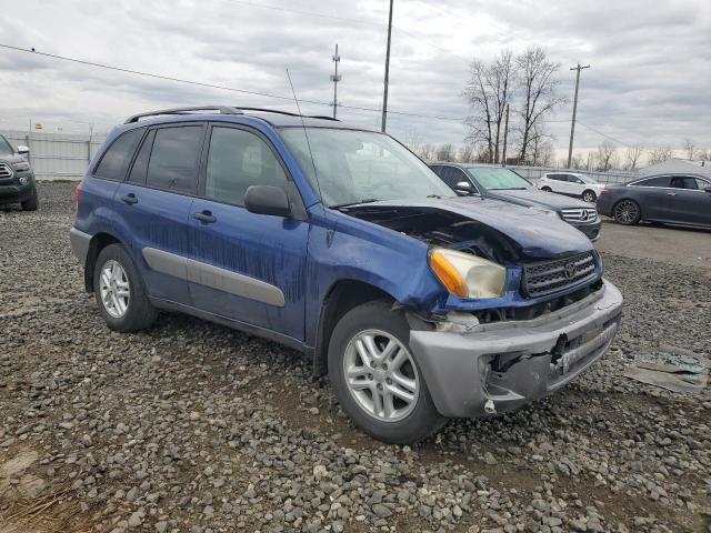 JTEHH20VX36078558 - 2003 TOYOTA RAV4 BLUE photo 4