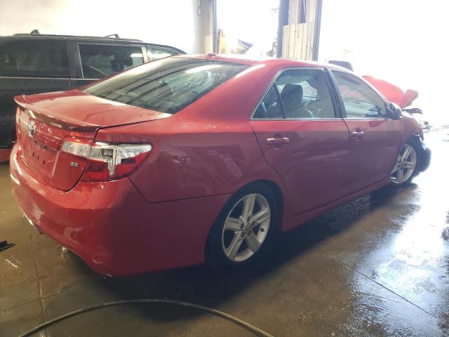 4T1BF1FK5CU534142 - 2012 TOYOTA CAMRY BASE RED photo 3