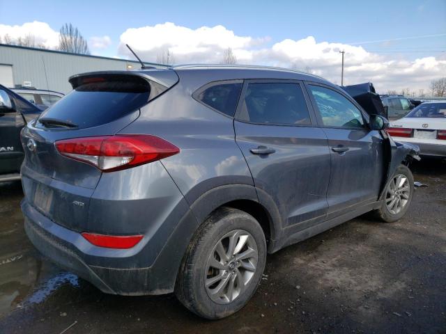 KM8J3CA41GU130303 - 2016 HYUNDAI TUCSON LIMITED GRAY photo 3