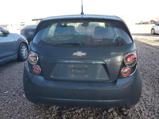 1G1JB6SH0C4176718 - 2012 CHEVROLET SONIC LS GRAY photo 6