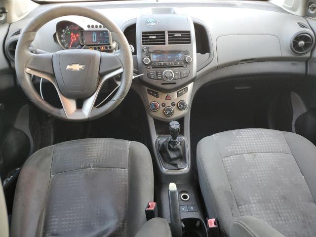 1G1JB6SH0C4176718 - 2012 CHEVROLET SONIC LS GRAY photo 8