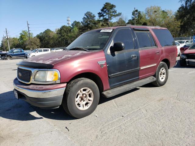 1FMRU15W01LB76122 - 2001 FORD EXPEDITION XLT RED photo 1