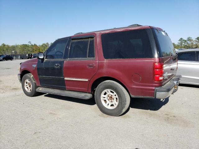 1FMRU15W01LB76122 - 2001 FORD EXPEDITION XLT RED photo 2