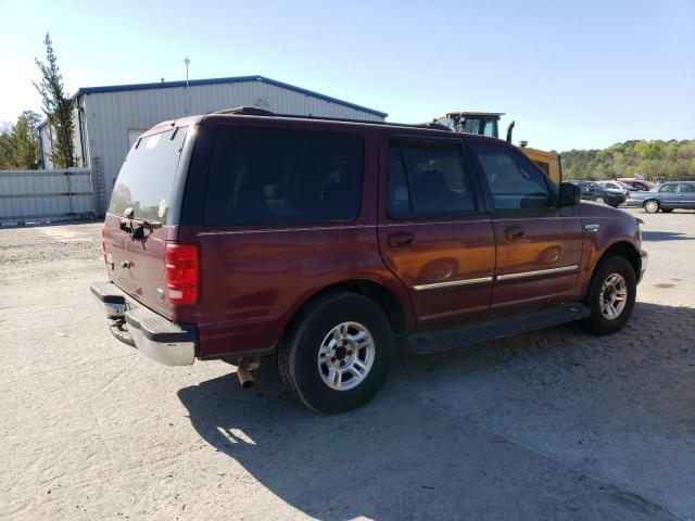 1FMRU15W01LB76122 - 2001 FORD EXPEDITION XLT RED photo 3