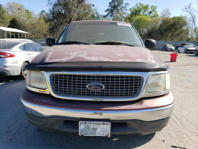 1FMRU15W01LB76122 - 2001 FORD EXPEDITION XLT RED photo 5