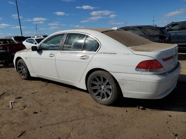 WBAGL63462DP57078 - 2002 BMW 745 I WHITE photo 2