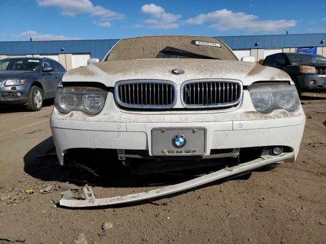 WBAGL63462DP57078 - 2002 BMW 745 I WHITE photo 5